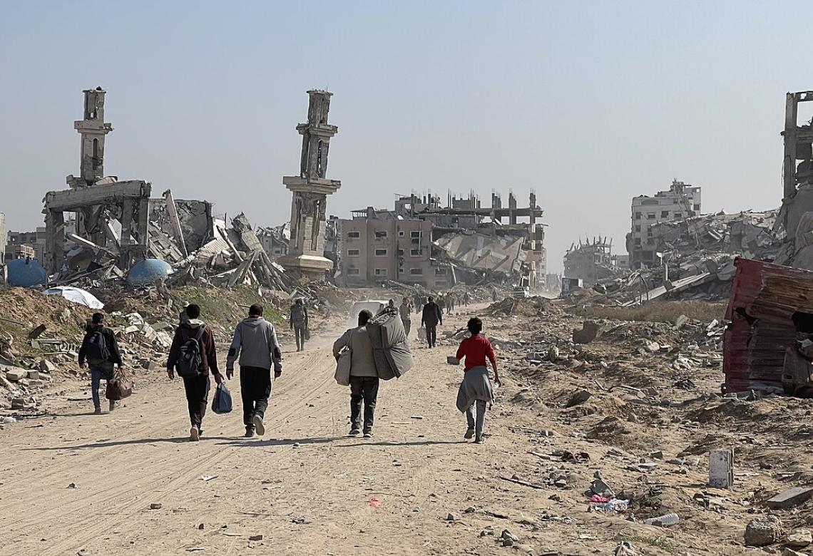 Forced Displacement of Gaza Strip Residents During the Gaza-Israel War 23-25