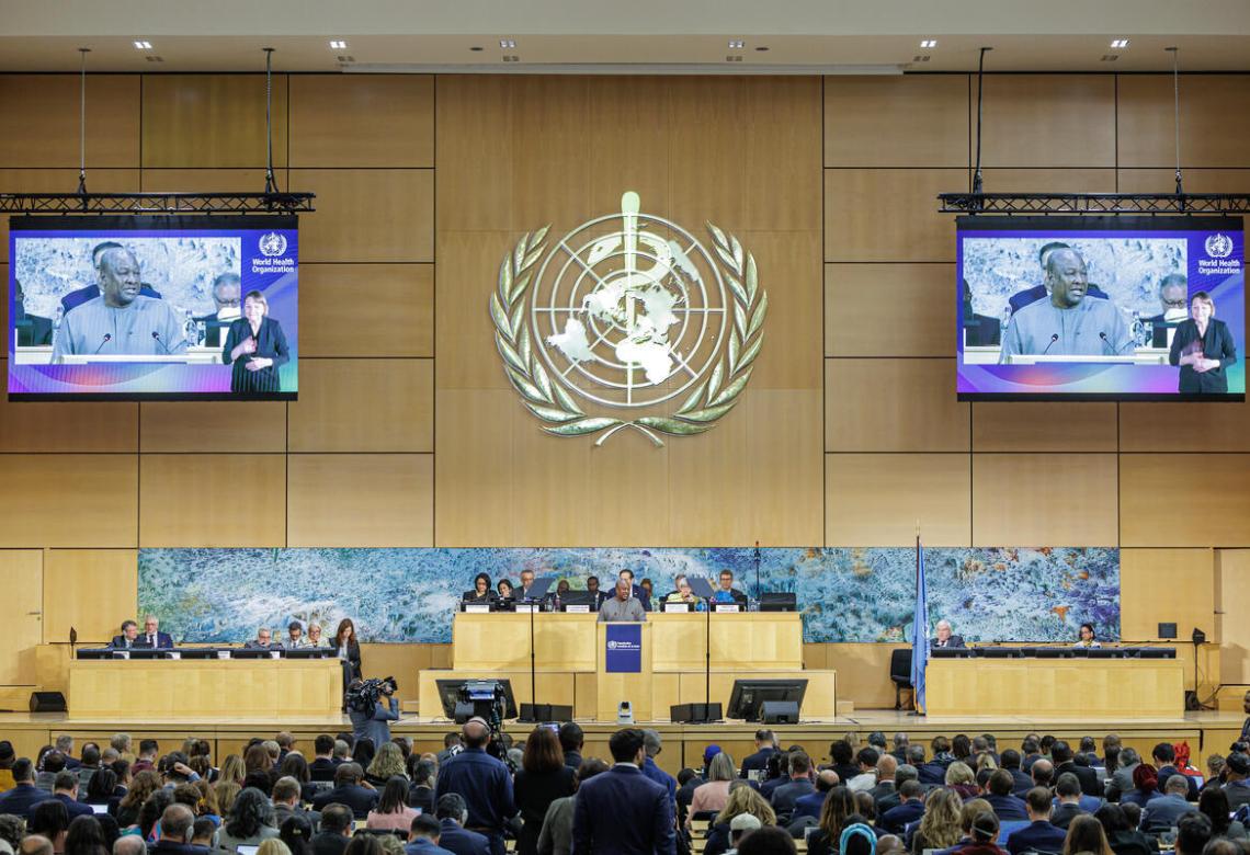 Un'immagine dell'assemblea dell'Oms 2026 (Ginevra, 18–23 Maggio 2026) ©World Health Organization